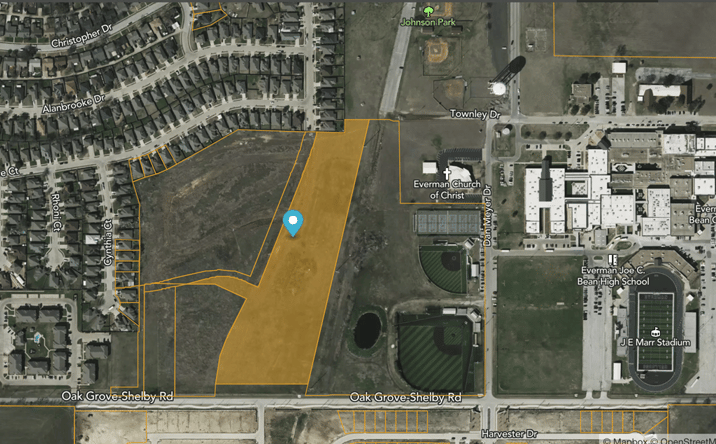 Pictures of Land property located at 2001 Oak Grove-Shelby Rd, Fort Worth, TX 76140 for sales - image #1