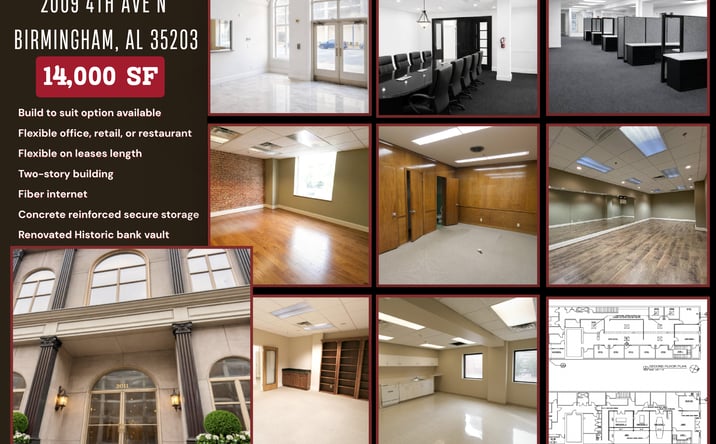 Pictures of Hospitality, Mixed Use, Office, Retail, Special Purpose property located at 2009 4th Ave N, Birmingham, AL 35203 for sales - image #1