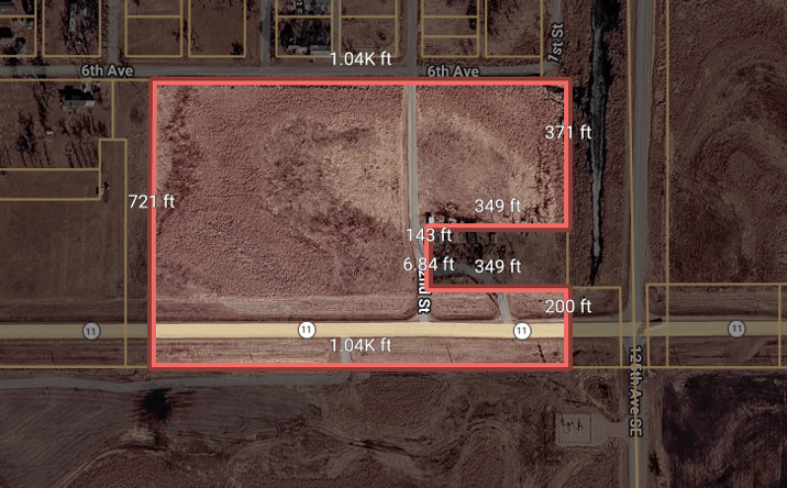 Pictures of Land property located at 151 7th St, Cogswell, ND 58017 for sales - image #1
