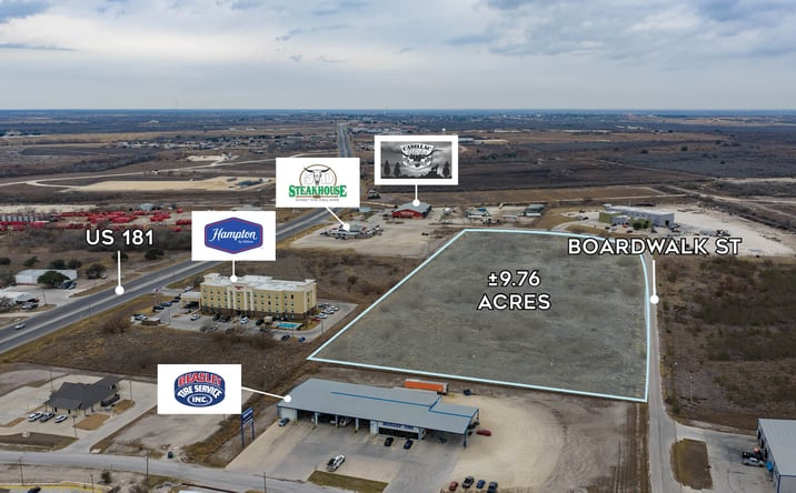 Pictures of Land property located at 000 Boardwalk St., Kenedy, TX 78119 for sales - image #1