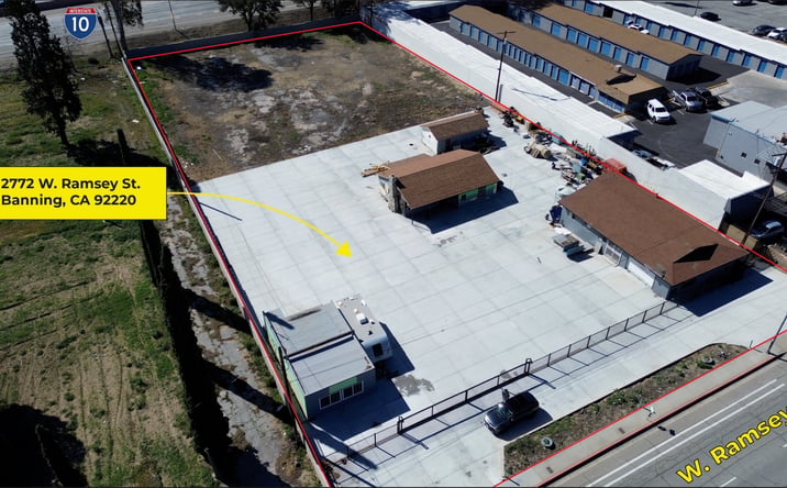 Pictures of Industrial, Mixed Use, Office, Retail property located at 2772 W Ramsey St, Banning, CA 92220 for sales - image #1