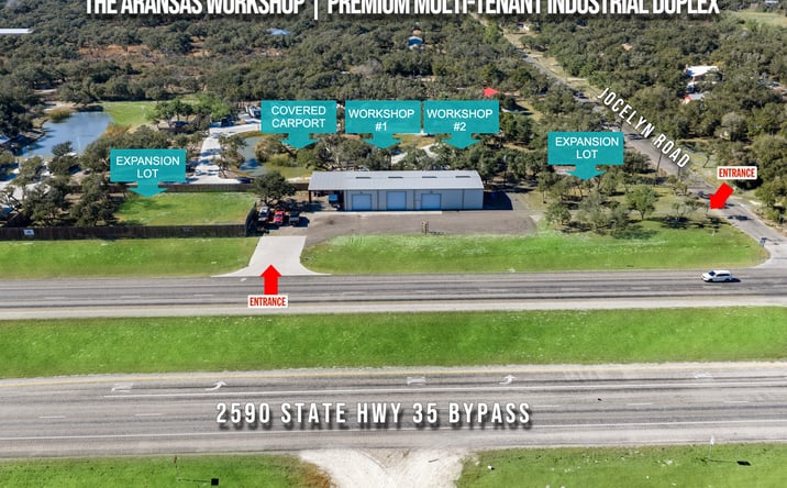 Pictures of Industrial, Mixed Use property located at 2590 TX-35, Aransas Pass, TX 78336 for sales - image #1