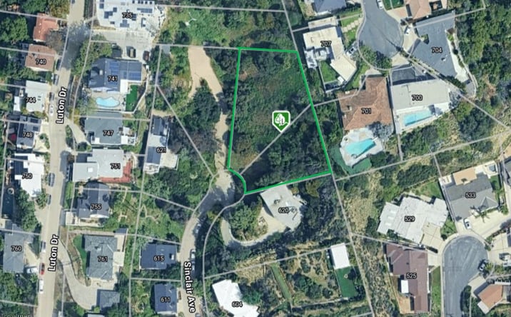 Pictures of Land property located at Sinclair Ave, Glendale, CA 91206 for sales - image #1