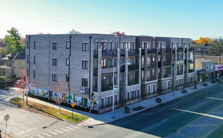 Pictures of Multifamily property located at 6031-37 W. North Ave., Oak Park, IL 60302 for sales - image #1