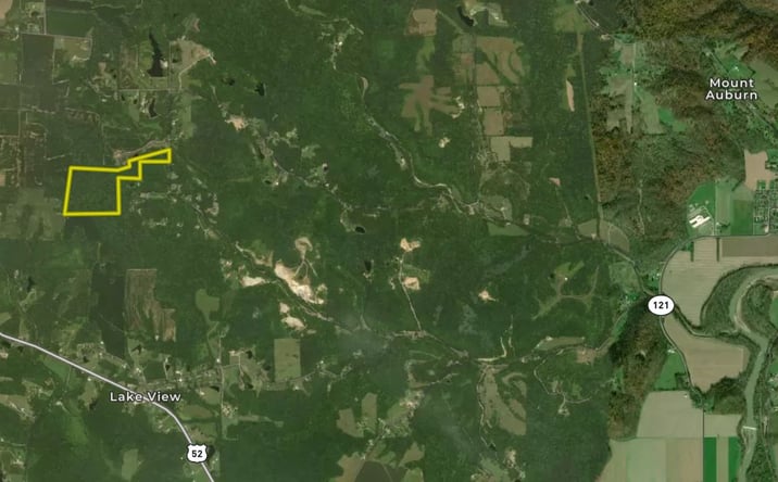 Pictures of Land property located at 45+/- Acres Recreational, Rushville, IN 46173 for sales - image #1