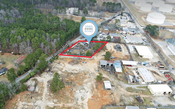 Pictures of Industrial, Land, Special Purpose property located at 3985 Ewing Rd, Austell, GA 30106 for sales - image #1