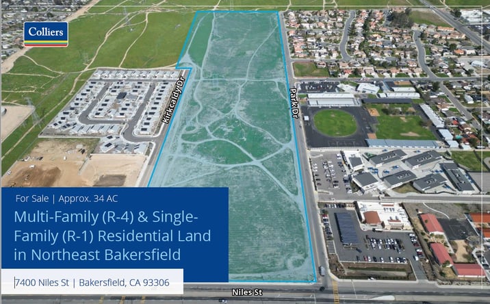 Pictures of Land property located at 7400 Niles St, Bakersfield, CA 93306 for sales - image #1