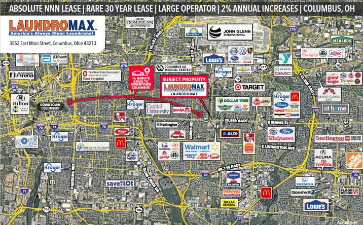 Pictures of Retail property located at 3552 E Main St, Columbus, OH 43213 for sales - image #1