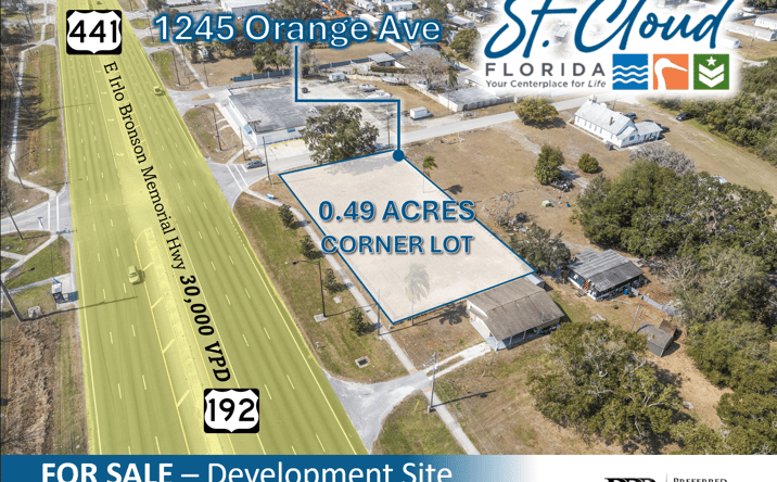 Pictures of Land property located at 1245 Orange Ave, St. Cloud, FL 34769 for sales - image #1