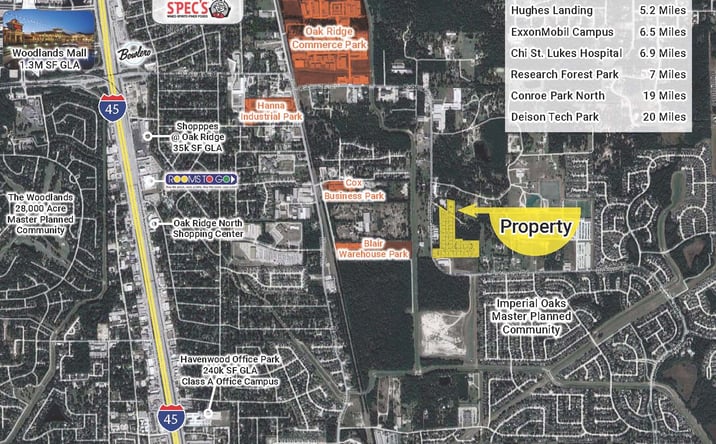 Pictures of Land property located at 15 Acres Robinson Rd, Conroe, TX 77385 for sales - image #1