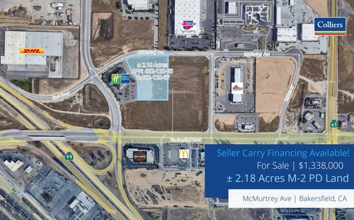 Pictures of Land, Mixed Use property located at McMurtrey Ave, Bakersfield, CA 93308 for sales - image #1