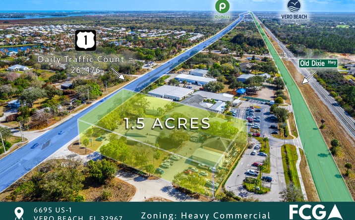 Pictures of Industrial, Mixed Use property located at 6695 US-1, Vero Beach, FL 32967 for sales - image #1