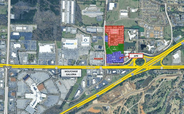 Pictures of Land property located at New Brunswick Rd & Hwy 64, Bartlett, TN 38133 for sales - image #1