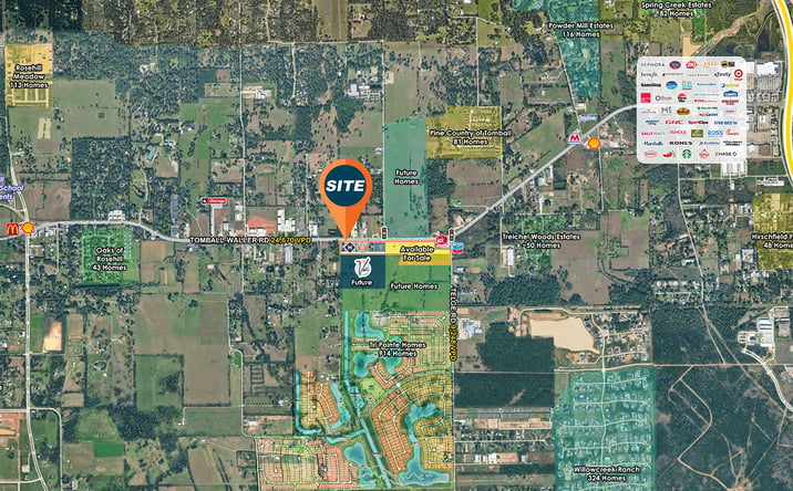 Pictures of Land property located at SEC FM 2920 at Krahn Ln., Tomball, TX 77377 for sales - image #1