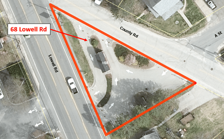 Pictures of Land, Retail property located at 68 Lowell Rd, Hudson, NH 03051 for sales - image #1