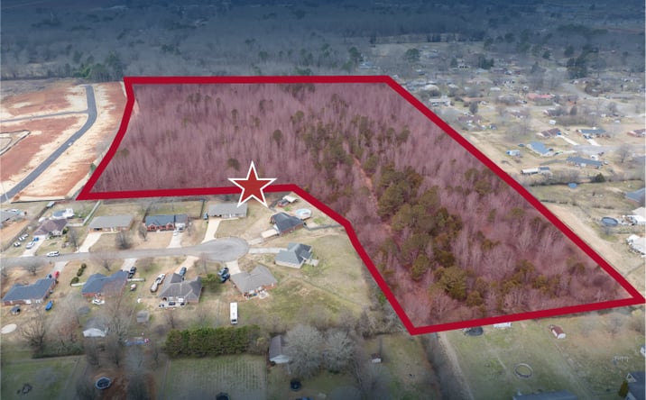 Pictures of Land property located at 000 Jimmy Fisk Rd, Hazel Green, AL 35750 for sales - image #1
