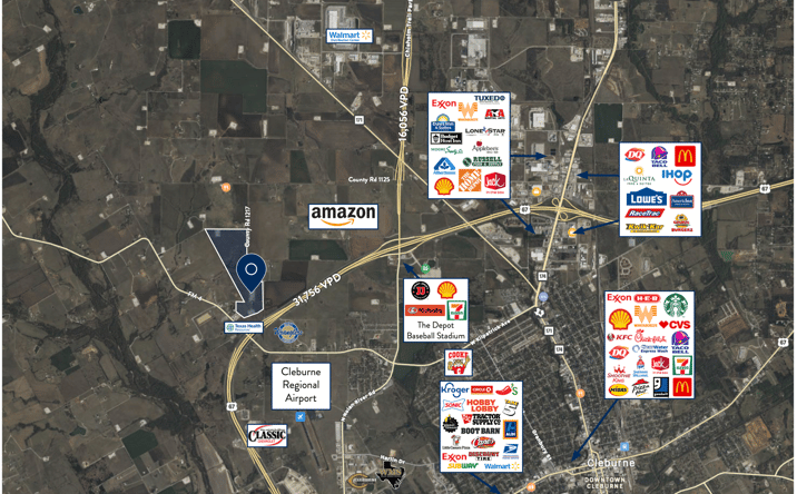 Pictures of Land property located at 2544 County Road 1125B, Cleburne, TX 76033 for sales - image #1