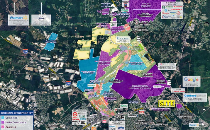 Pictures of Land property located at US-176 E & Planet Rd, Goose Creek, SC 29486 for sales - image #1