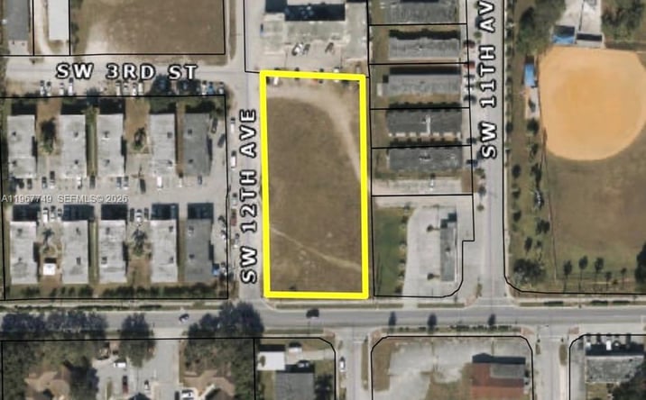 Pictures of Land, Multifamily property located at SW 4 ST SW 12 AVE, Homestead, FL 33030 for sales - image #1