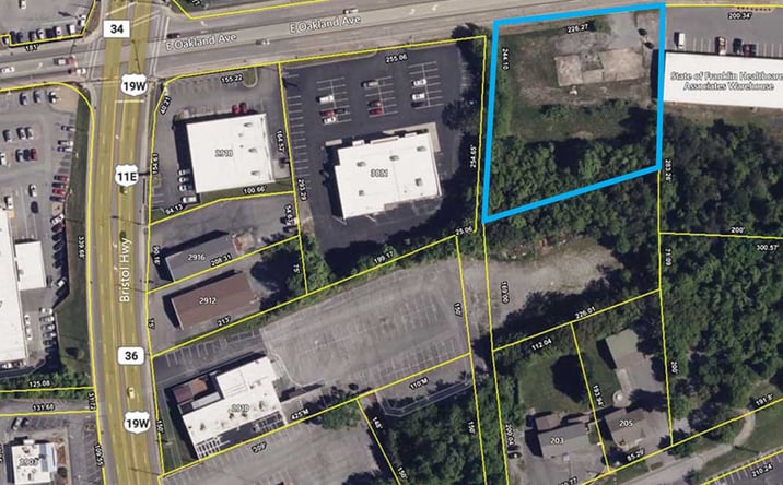Pictures of Land property located at 3019 E Oakland Ave, Johnson City, TN 37601 for sales - image #1