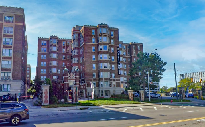 Pictures of Multifamily property located at 8100 E Jefferson Ave, Detroit, MI 48214 for sales - image #1