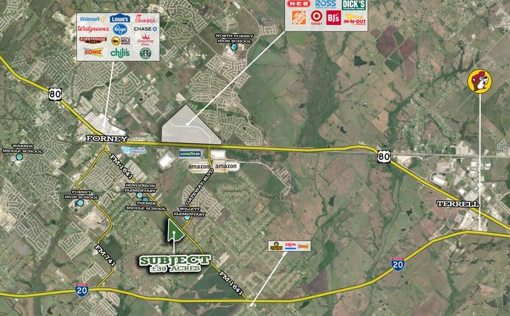 Pictures of Land property located at 11670 U FM1641, Forney, TX 75126 for sales - image #1