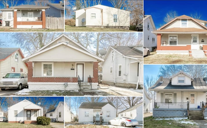 Pictures of Multifamily property located at 730 Inverness Avenue, Louisville, KY 40214, 717 Inverness Avenue, Louisville, KY 40214, 2221 Parkwood Road, Louisville, KY 40214, 317 Alger Avenue, Louisville, KY 40214, 308 Gheens Avenue, Louisville, KY 40214, 643 Inverness Avenue, Louisville, KY 40214, 638 Inverness Avenue, Louisville, KY 40214 for sales - image #1