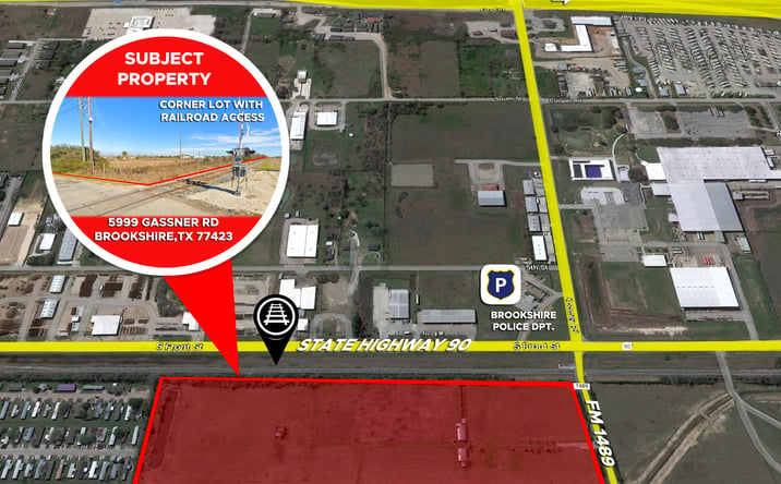 Pictures of Land property located at 5999 Gassner Rd, Brookshire, TX 77423 for sales - image #1