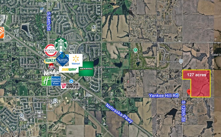 Pictures of Land property located at 12100 Yankee Hill Rd, Bennet, NE 68317 for sales - image #1
