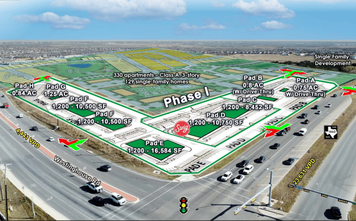 Pictures of Land property located at SEC FM 1460 & Westinghouse Rd, Georgetown, TX 78665 for sales - image #1
