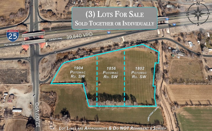 Pictures of Land property located at 1802 Potomac Dr SW, Albuquerque, NM 87105 for sales - image #1