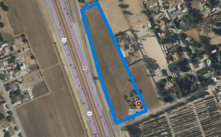Pictures of Land property located at 615 Rucker Ave, Gilroy, CA 95020 for sales - image #1