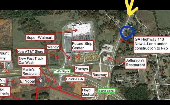 Pictures of Land property located at 811 Cartersville Highway, Rockmart, GA 30153 for sales - image #1