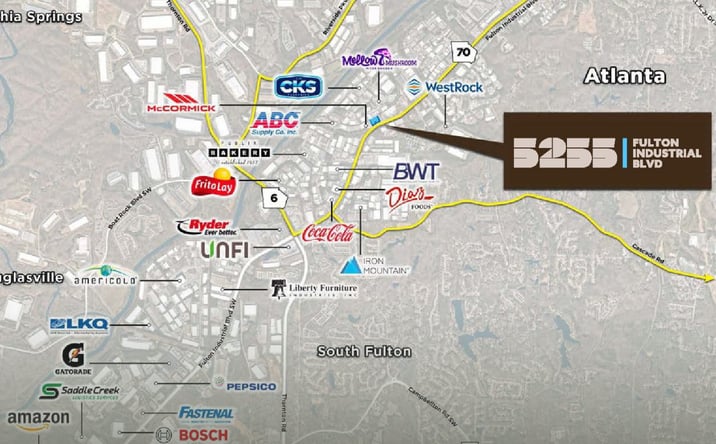 Pictures of Industrial property located at 5255 Fulton Industrial Blvd SW, Atlanta, GA 30336 for sales - image #1