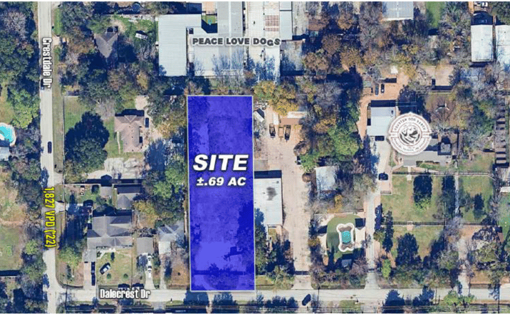 Pictures of Land property located at Dalecrest Dr, Houston, TX 77080 for sales - image #1
