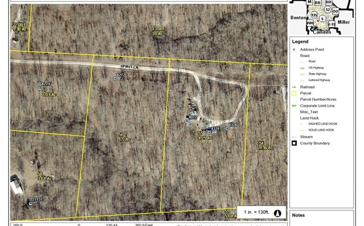Pictures of Land, Industrial, Multifamily property located at 8272 Spirit Lane, Gravois Mills, MO 65037 for sales - image #1
