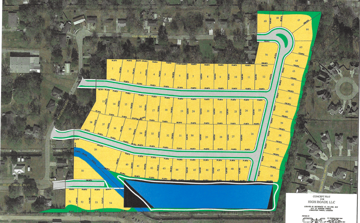 Pictures of Land property located at Meadowbrook Blvd, Denham Springs, LA 70726 for sales - image #1