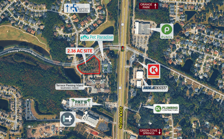 Pictures of Land property located at Fleming Plantation Blvd, Fleming Island, FL 32003 for sales - image #1