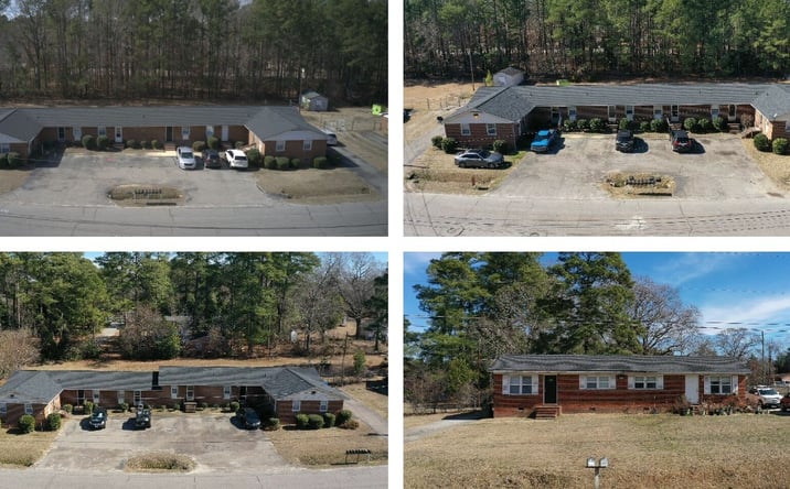 Pictures of Multifamily property located at 4942-4959 Fieldcrest Dr, Fayetteville, NC 28303 for sales - image #1