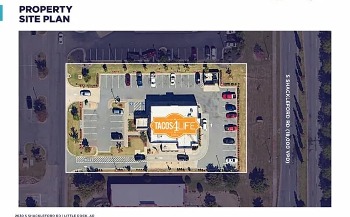 Pictures of Retail property located at 2630 S Shackleford Rd, Little Rock, AR 72205 for sales - image #1