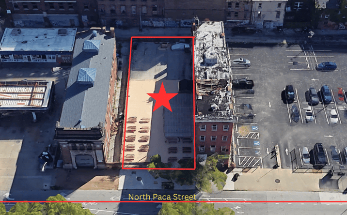 Pictures of Land property located at 319 N Paca St, Baltimore, MD 21201 for sales - image #1