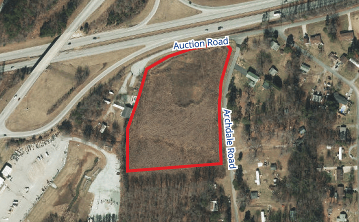 Pictures of Land property located at Auction Rd & Albertson Rd, High Point, NC 27260 for sales - image #1
