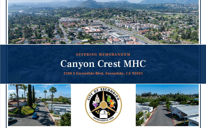 Pictures of Land, Mobile Home Park, Multifamily property located at 2100 S Escondido Blvd, Escondido, CA 92025 for sales - image #1