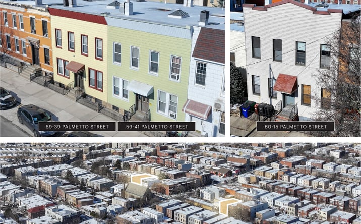 Pictures of Multifamily property located at 59-39 Palmetto Street, New York City, NY 11385, 59-41 Palmetto Street, New York City, NY 11385, 60-15 Palmetto Street, New York City, NY 11385 for sales - image #1