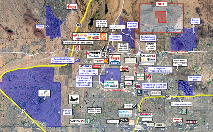 Pictures of Land property located at PARCEL - 201-06-089-C, Peoria, AZ 85383 for sales - image #1