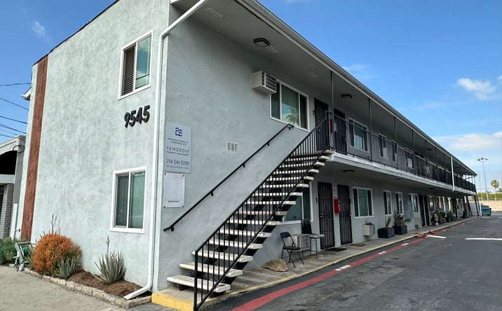 Pictures of Multifamily property located at 9545 Flower Street, Bellflower, CA 90706 for sales - image #1