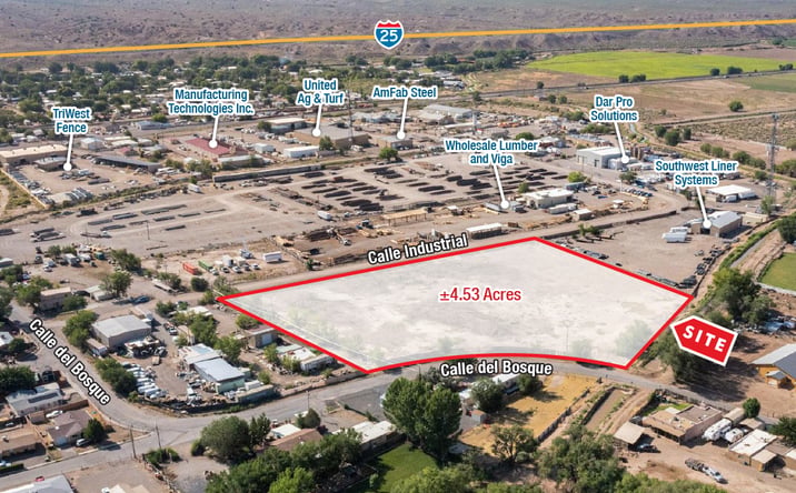 Pictures of Land property located at Calle industrial, Bernalillo, NM 87004 for sales - image #1