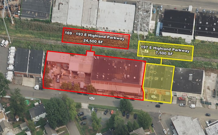 Pictures of Industrial property located at 169 - 193 E Highland Parkway, Roselle, NJ 07203, 197 E Highland Parkway, Roselle, NJ 07203 for sales - image #1