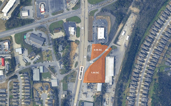 Pictures of Land property located at 1507-1509 Decatur Highway, Fultondale, AL 35068 for sales - image #1