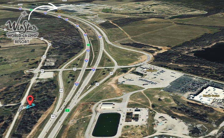 Pictures of Land property located at 22995 Us Highway 77, Thackerville, OK 73459 for sales - image #1